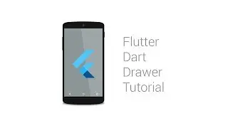 Flutter Dart Navigation Drawer Tutorial