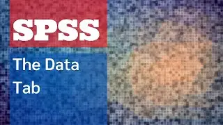 SPSS: The Data Tab