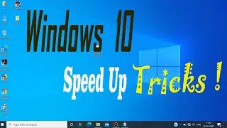 Windows 10 Computer Speed Up Tricks.. ( PART 3)  #FiluZMedia