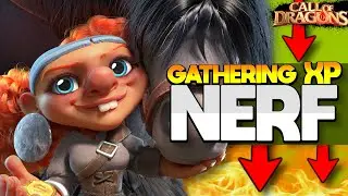 Nerf to Gathering XP Gains in Call of Dragons