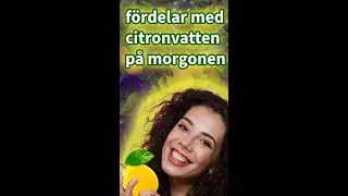 (SW) 7anledningar till varför du ska dricka citronvatten #shorts