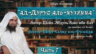 Важные уроки [7/22] — Виды Таухида (Единобожия) | Шейх аль-Фулейдж