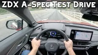 New Acura ZDX A-Spec RWD POV Test Drive
