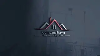 How to Design Construction Logo | Photoshop Tutorial