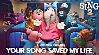 Sing 2 - Your Song Saved My Life | U2 | Music Video