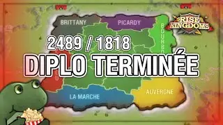 LA DIPLO EST TERMINÉE, ON FIGHT LE 489 ! (2489 / 1818 KVK) | RISE OF KINGDOMS FR