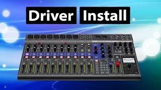 Zoom Livetrak L-12: Driver Install Tutorial