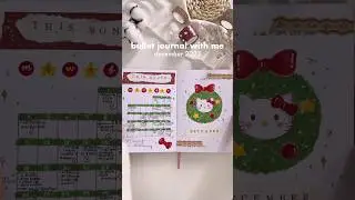🎄 bullet journal with me // december 2023 