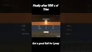 Finally good Roll of my Lyney 