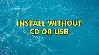 Ubuntu: Install without cd or usb