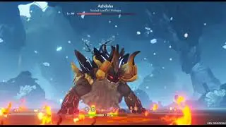 [ Memories : Earthshaking III ] How to SOLO Azhdaha || Genshin Impact
