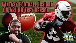 Fantasy Football Insight: Cardinals Rookie Running Back Trey Benson #fantasyfootball2024