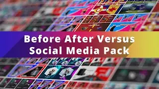 Before After Versus - Social Media Pack - Videohive After Effect Template