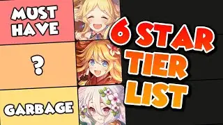THE 6-STAR CHARCTER TIER LIST (Princess Connect JP)
