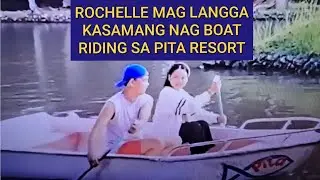 ROEL AT REYCHELLE MAGKASAMANG NAG BOAT RIDING PAGDATING SA PITA RESORT LAGUNA / SHOWBIZ UPDATE