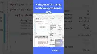 Get array list data using lambda expression 