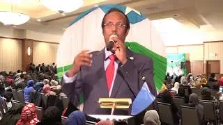 Warka musharaxa Madaxweyne ee Puntland 2019 faarx cali shire oo soo dhaweyn loogu sameeyay Minneapol