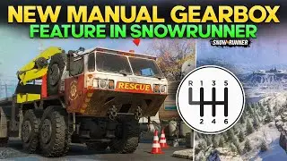 New Manual Gearbox Feature in SnowRunner Beta Version First Look Allow More Realistic Gameplay