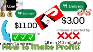 STOP Taking $3 Doordash/ Uber Offers & Make PROFIT💪🏼💯.What Customer Service REALLY Means!