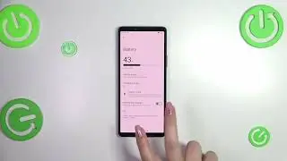 How to Show Battery Percentage on SONY Xperia 10 VI?