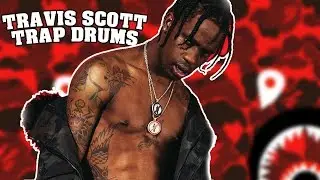 Travis Scott AstroWorld Trap Drums Beat Tutorial