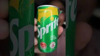 Drink Sprite ASMR drinking sound! 
