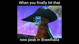 When you finally hit that new peak in Brawlhalla Rank