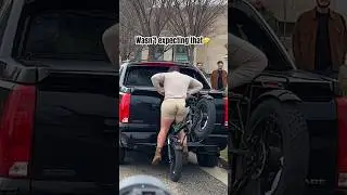 Hilarious bicycle accident caught on camera