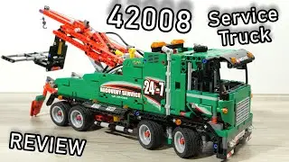 LEGO 42008 Review | LEGO Service Truck | Review 42008 LEGO Technic 2013 | LEGO Tow Truck