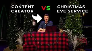 My FIRST Christmas Eve as a CHURCH CREATOR
