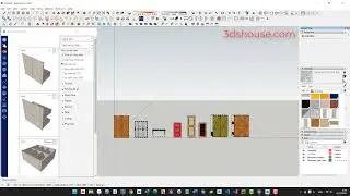 Delete all materials in sketchup