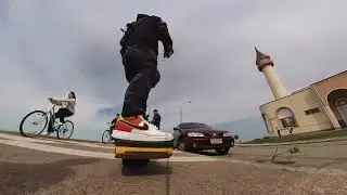 Onewheel sunday coast trip in Montevideo Uruguay
