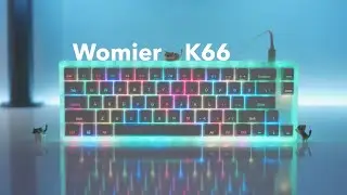 [Womier → GamaKay] K66 Gateron Red Switch Mechanical Gaming Keyboard Unboxing & Typing Sounds