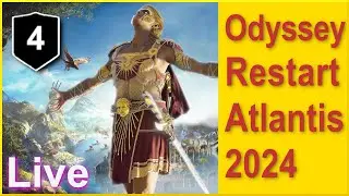 🔴 Assassins Creed Odyssey - Welcome to Atlantis! - With New God Mode Build - Nightmare Guide Part 4