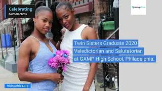 Twin Sisters Graduate With Highest Honors, Pay Tribute to Their Late Mom