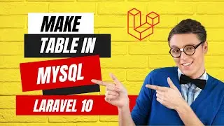 How to add TABLE in MySQL using LARAVEL 10 | PHP Laravel Tutorial