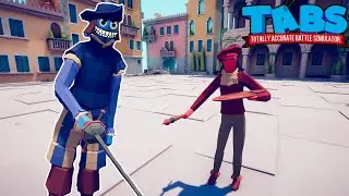 ХУДОЖНИКИ И МУШКЕТЁРЫ! ЭПОХА ВОЗРОЖДЕНИЯ - Totally Accurate Battle Simulator - Прохождение #12