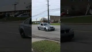 Loud E92 M3 & F87 M2 Leaving Cars & Coffee!