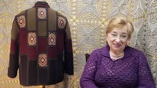 Куртка "Шкатулка". Мастер-класс по вязанию крючком от О. С. Литвиной.