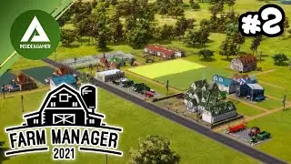 Farm Manager 2021 - Building A New Farm - Full Version - First Animals - Episode 2