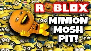 ROBLOX: Escape the Minions #2: MINION MOSH PIT! 🍊💨 [Annoying Orange Plays]