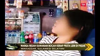 MIRIS! 1 Bocah Perempuan Mabuk Lem Tertangkap saat Sembunyi di Gang - Police Line 23/03