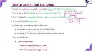 Introduction to Branch & Bound Technique | Branch & Bound | Lec 94 | Design & Analysis of Algorithm