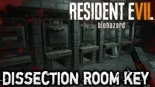 Resident Evil 7 - Dissection Room Key Location / Incinerator Puzzle