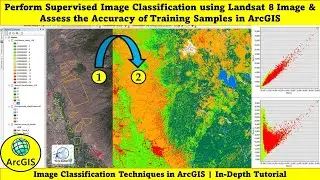 Supervised Image Classification using Landsat 8 & Assess the Accuracy of Training Samples in ArcGIS