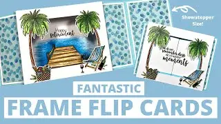 😍 CHECK THIS OUT! 😍 AWESOME Frame Flip Cards!