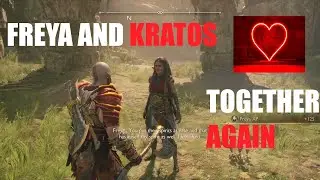 FREYA...AND KRATOS TOGETHER AGAIN ! ( KRATOS AND FREYA ROMANCE SCENES ) God Of War Ragnarok Romance