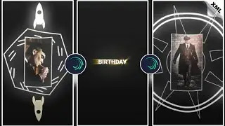 HAPPY BIRTHDAY 🎂🎈NEW TREND XML FILE PRESET 💝 3D iCON EFFECT 