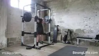 379lb Squat double-fail | StrongLifts