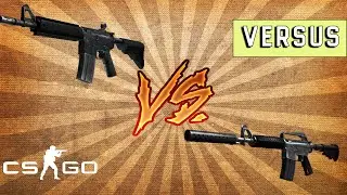 M4A4 против M4A1-S